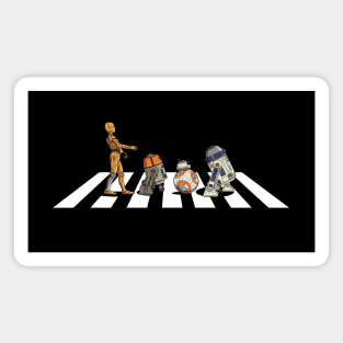 Droids Abbey Road Magnet